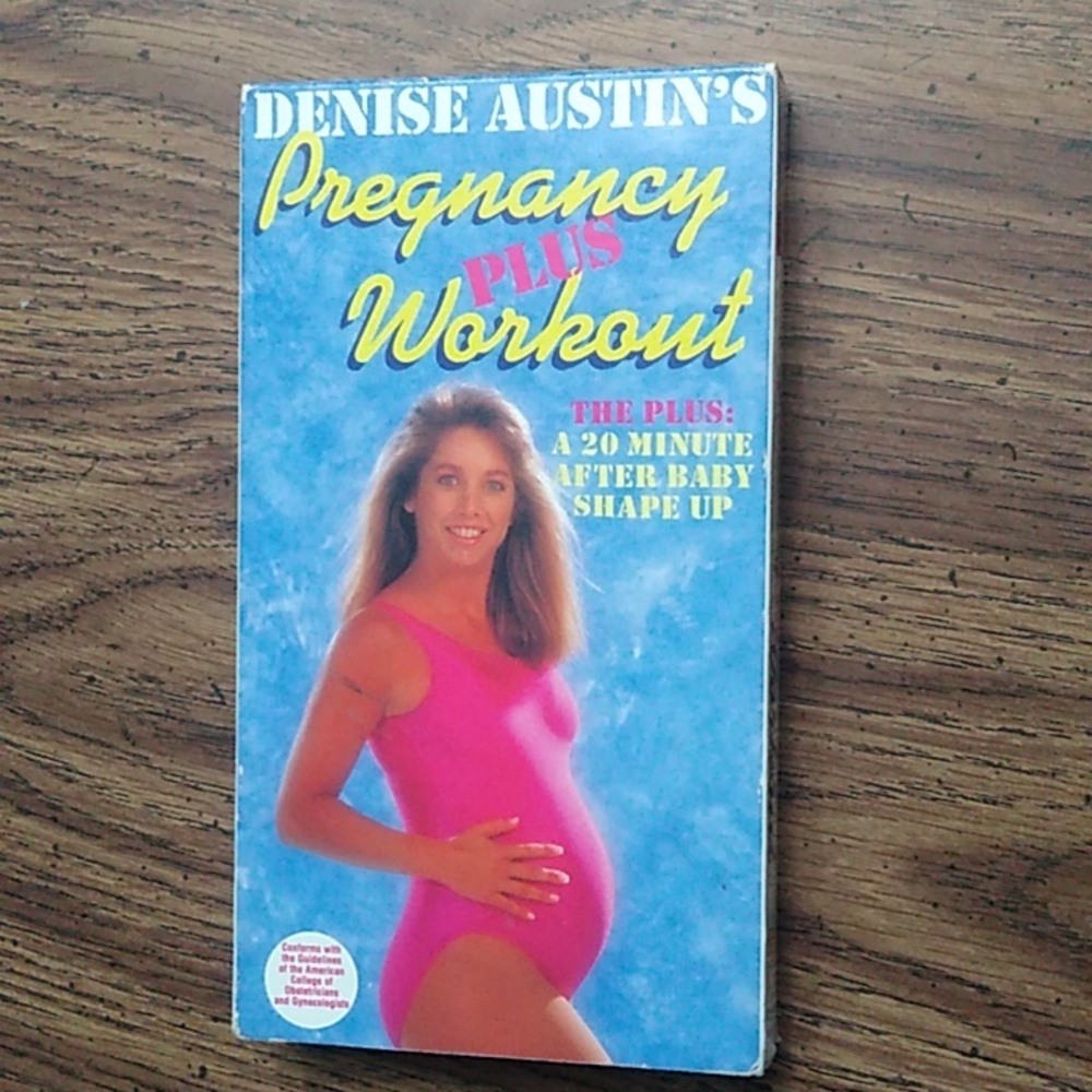 Denise Austin Pregnancy Plus Workout VHS
